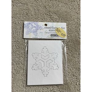 💕Hero Arts Die Cut Snowflake Stamp
